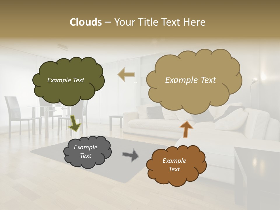 Modern Floor Solid PowerPoint Template