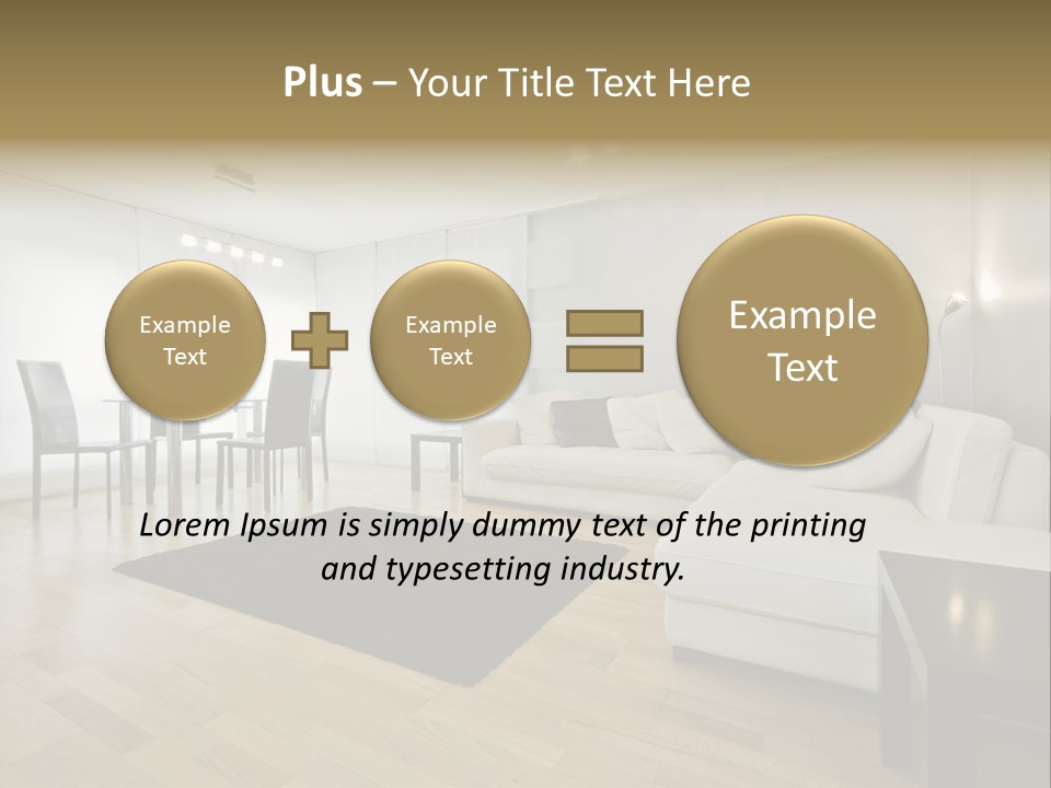 Modern Floor Solid PowerPoint Template