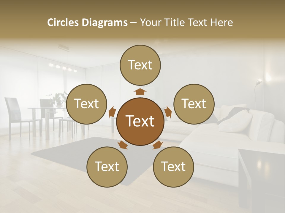Modern Floor Solid PowerPoint Template