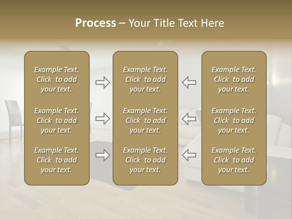 Modern Floor Solid PowerPoint Template