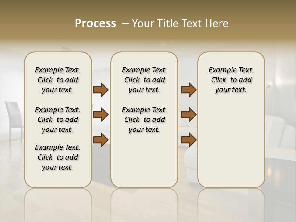 Modern Floor Solid PowerPoint Template