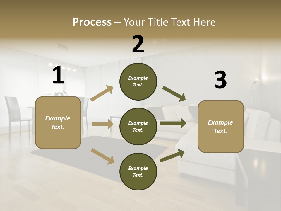 Modern Floor Solid PowerPoint Template