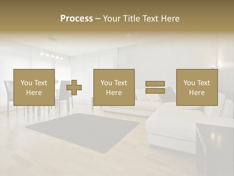Modern Floor Solid PowerPoint Template