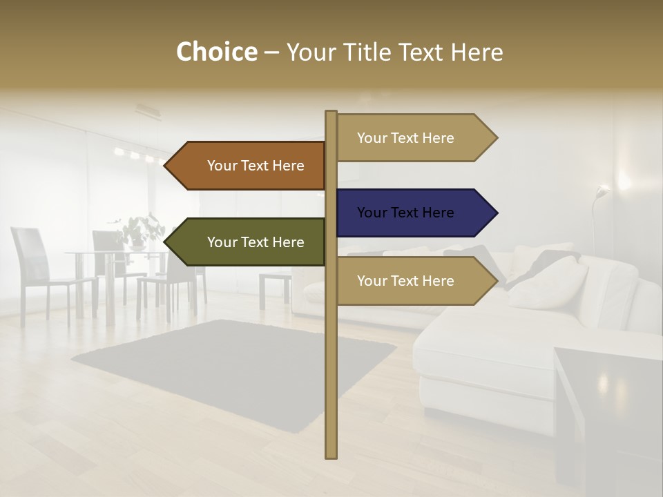 Modern Floor Solid PowerPoint Template