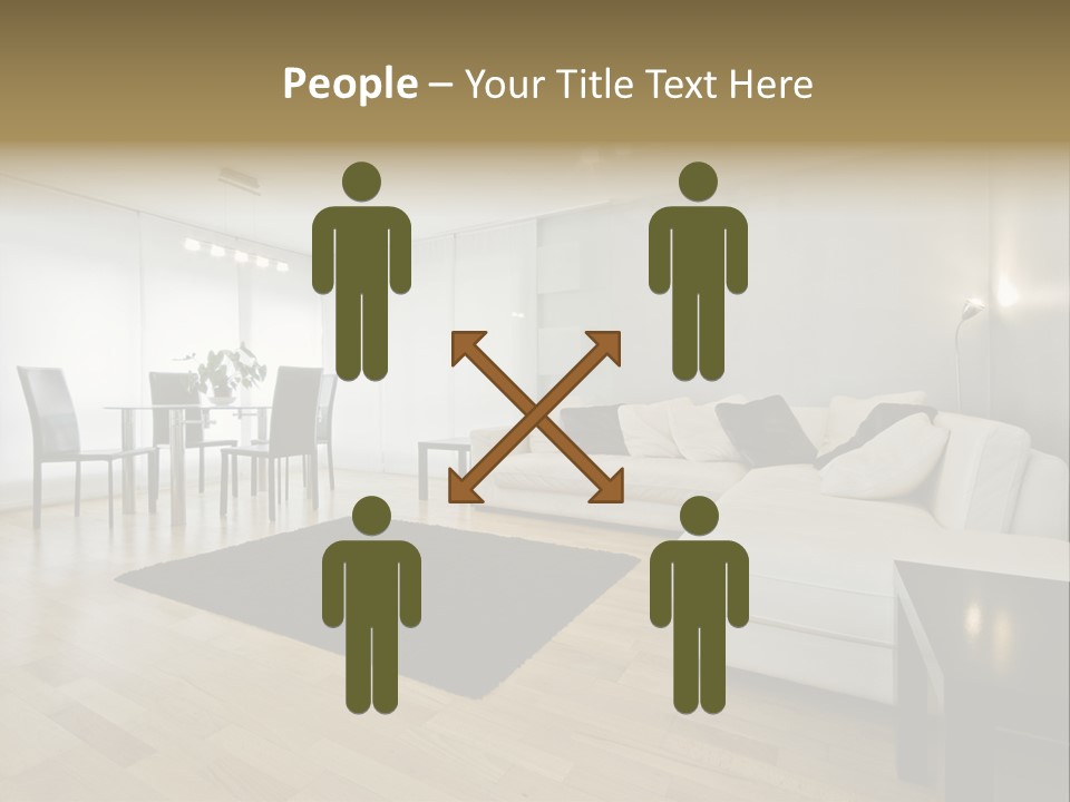 Modern Floor Solid PowerPoint Template