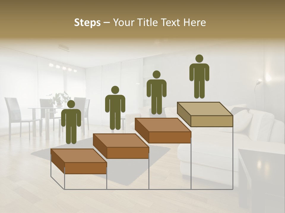 Modern Floor Solid PowerPoint Template