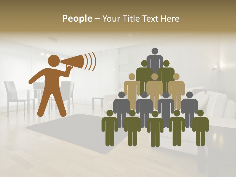 Modern Floor Solid PowerPoint Template