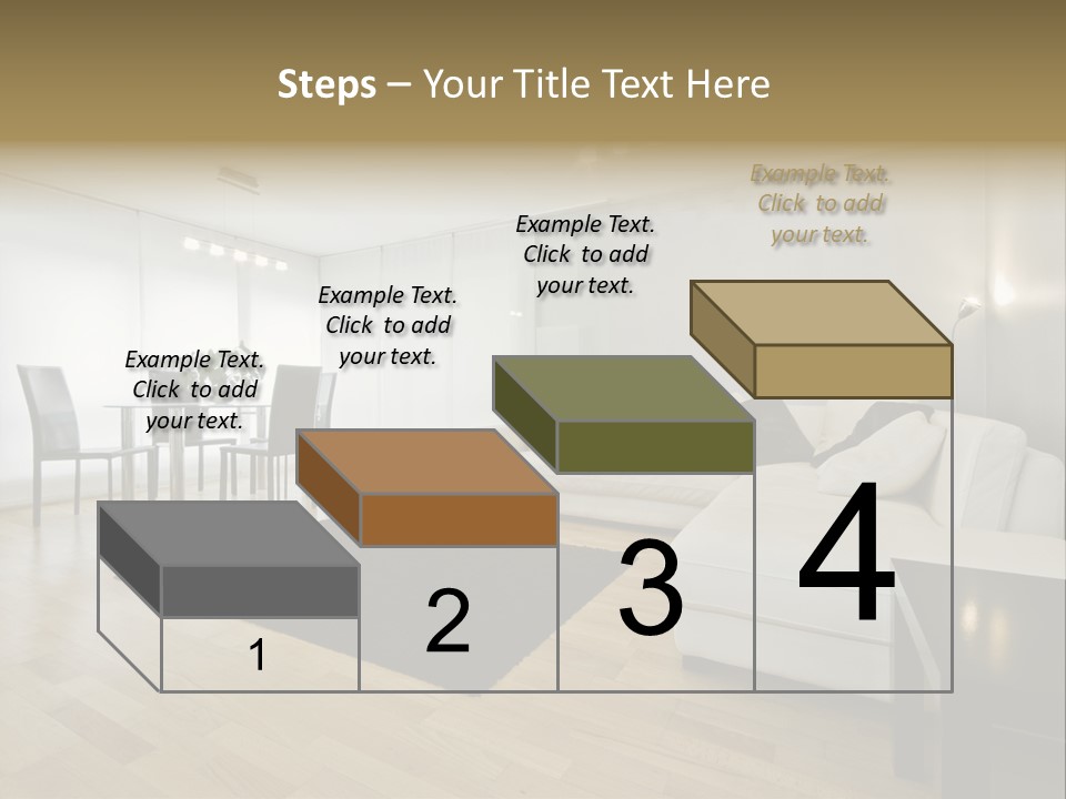 Modern Floor Solid PowerPoint Template