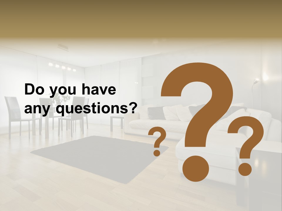 Modern Floor Solid PowerPoint Template