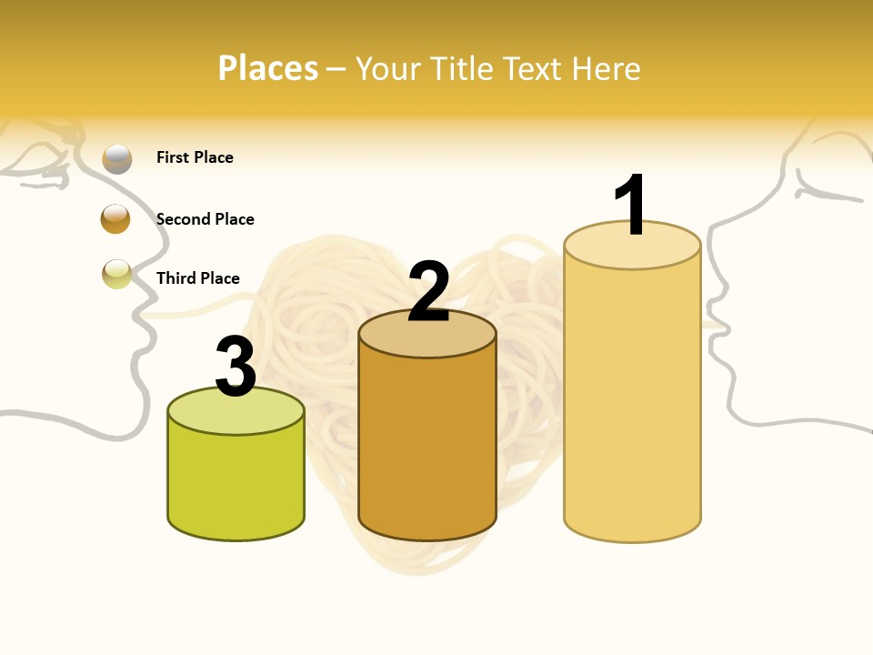 Behavior Vacations Spaghetti PowerPoint Template