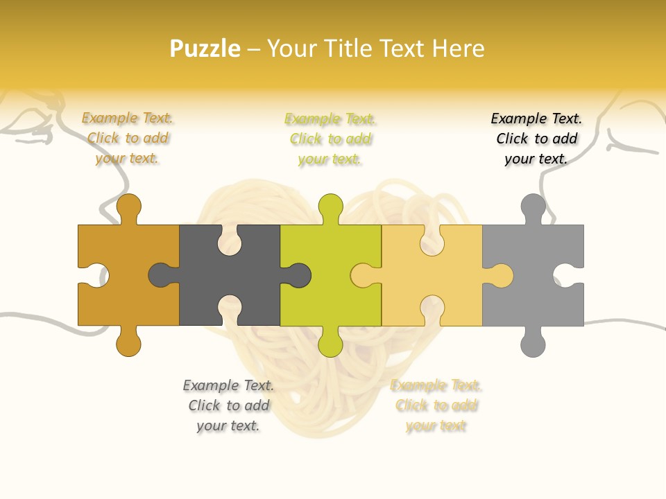 Behavior Vacations Spaghetti PowerPoint Template