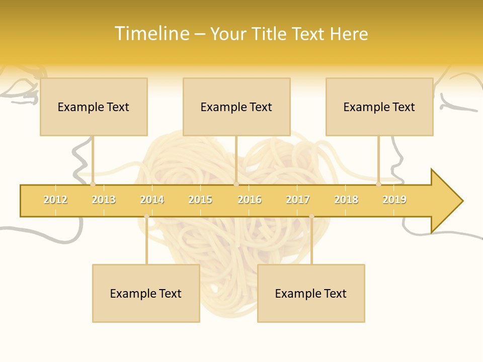 Behavior Vacations Spaghetti PowerPoint Template