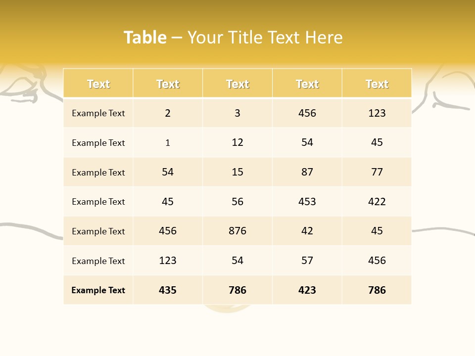 Behavior Vacations Spaghetti PowerPoint Template