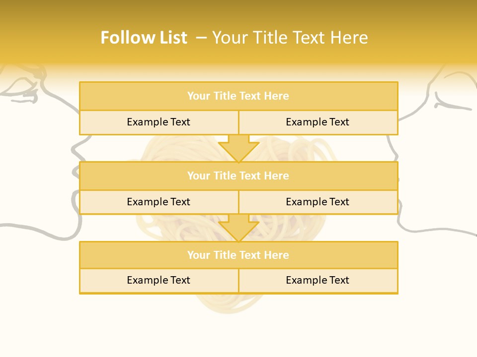 Behavior Vacations Spaghetti PowerPoint Template