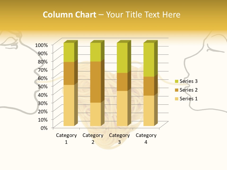 Behavior Vacations Spaghetti PowerPoint Template
