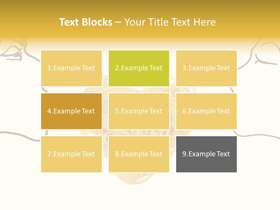 Behavior Vacations Spaghetti PowerPoint Template