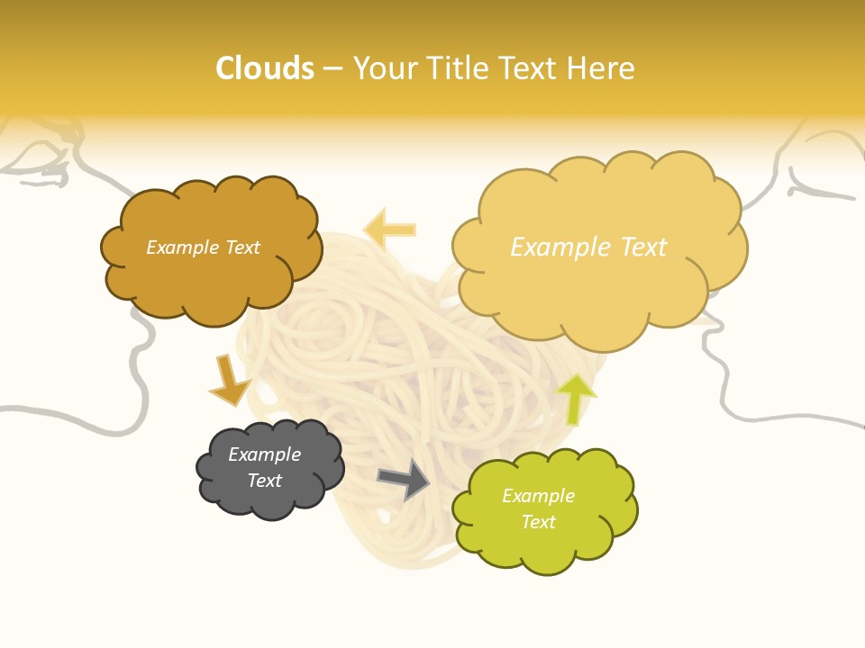Behavior Vacations Spaghetti PowerPoint Template