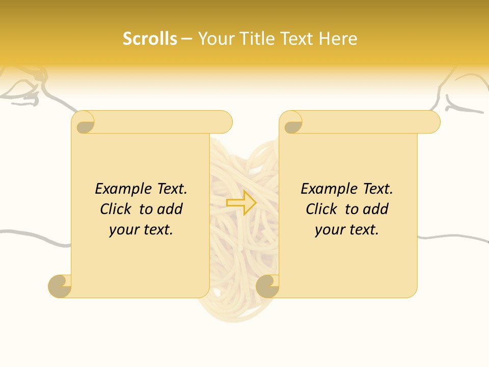 Behavior Vacations Spaghetti PowerPoint Template