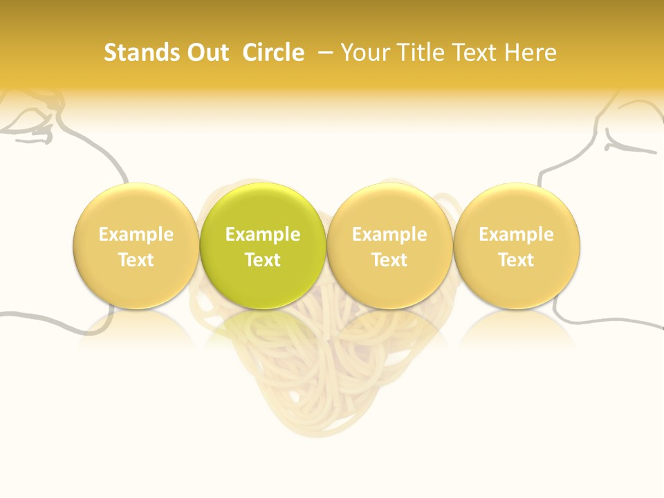 Behavior Vacations Spaghetti PowerPoint Template