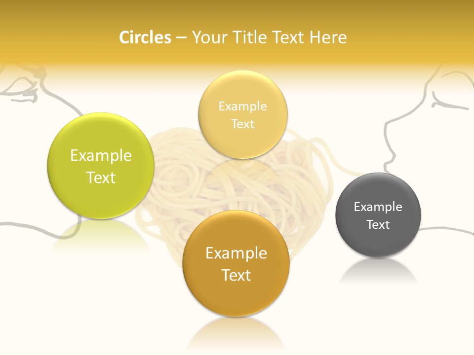 Behavior Vacations Spaghetti PowerPoint Template