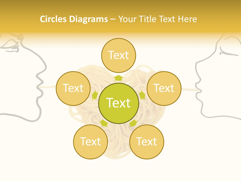 Behavior Vacations Spaghetti PowerPoint Template