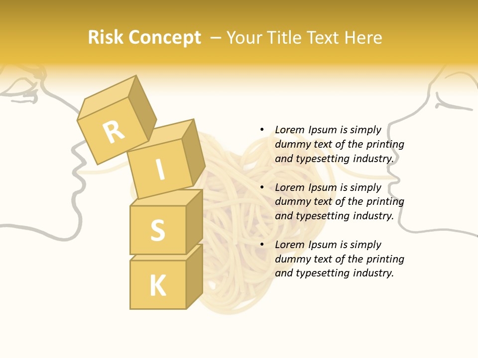 Behavior Vacations Spaghetti PowerPoint Template