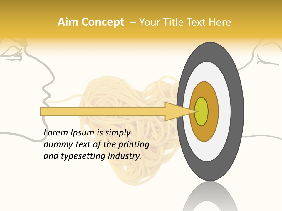 Behavior Vacations Spaghetti PowerPoint Template