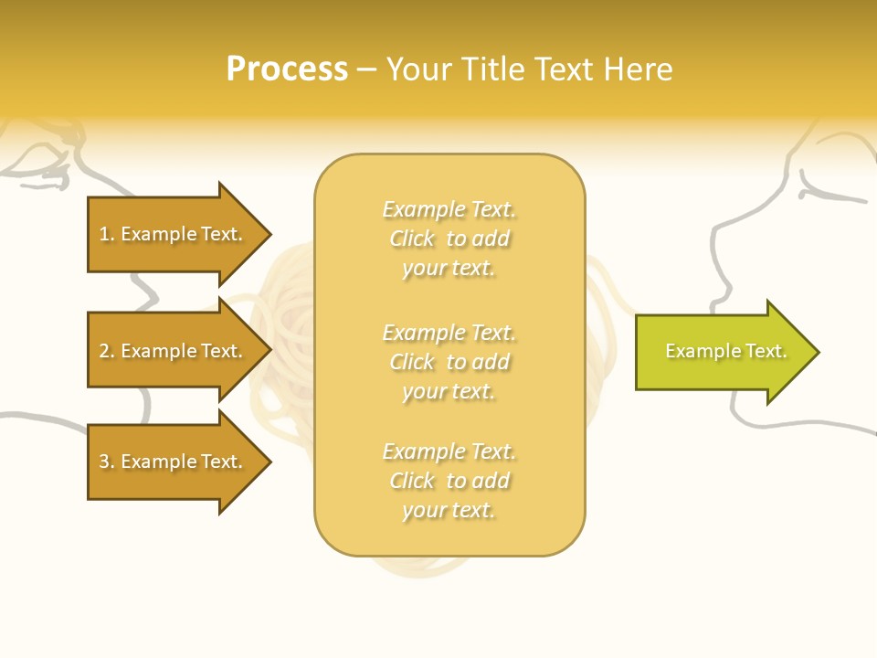Behavior Vacations Spaghetti PowerPoint Template
