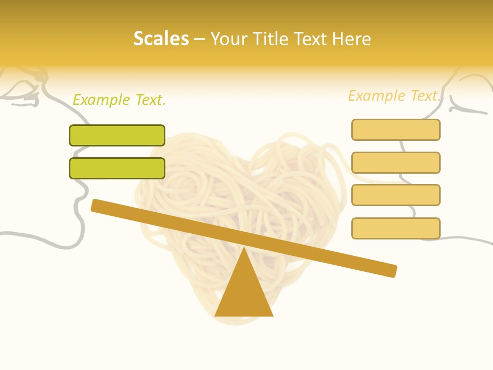 Behavior Vacations Spaghetti PowerPoint Template