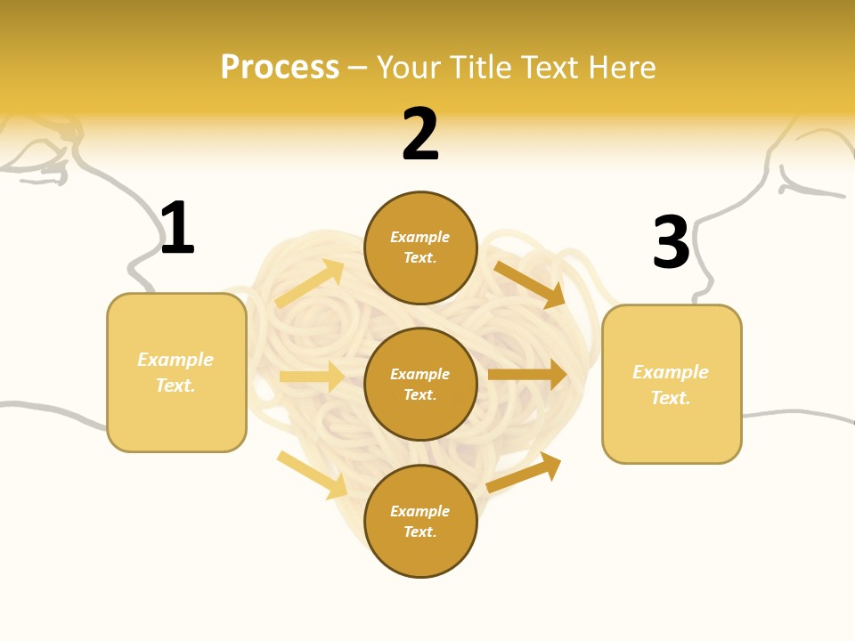 Behavior Vacations Spaghetti PowerPoint Template