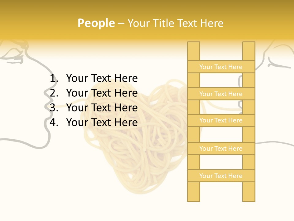 Behavior Vacations Spaghetti PowerPoint Template