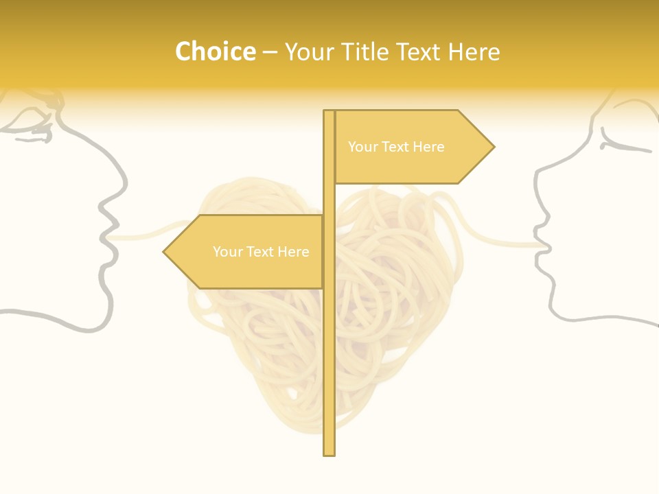 Behavior Vacations Spaghetti PowerPoint Template