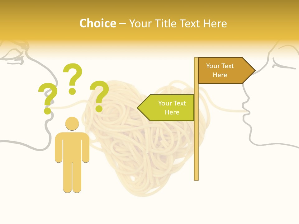Behavior Vacations Spaghetti PowerPoint Template