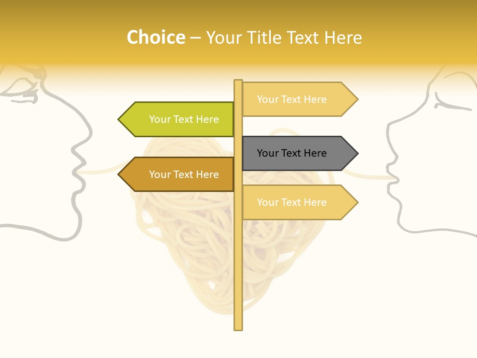 Behavior Vacations Spaghetti PowerPoint Template