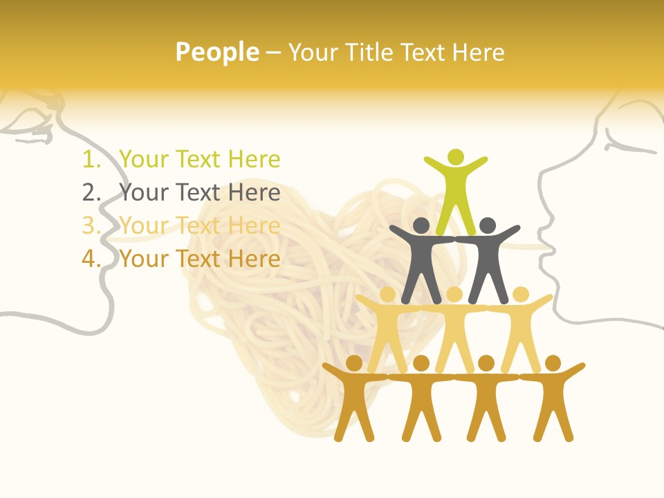 Behavior Vacations Spaghetti PowerPoint Template