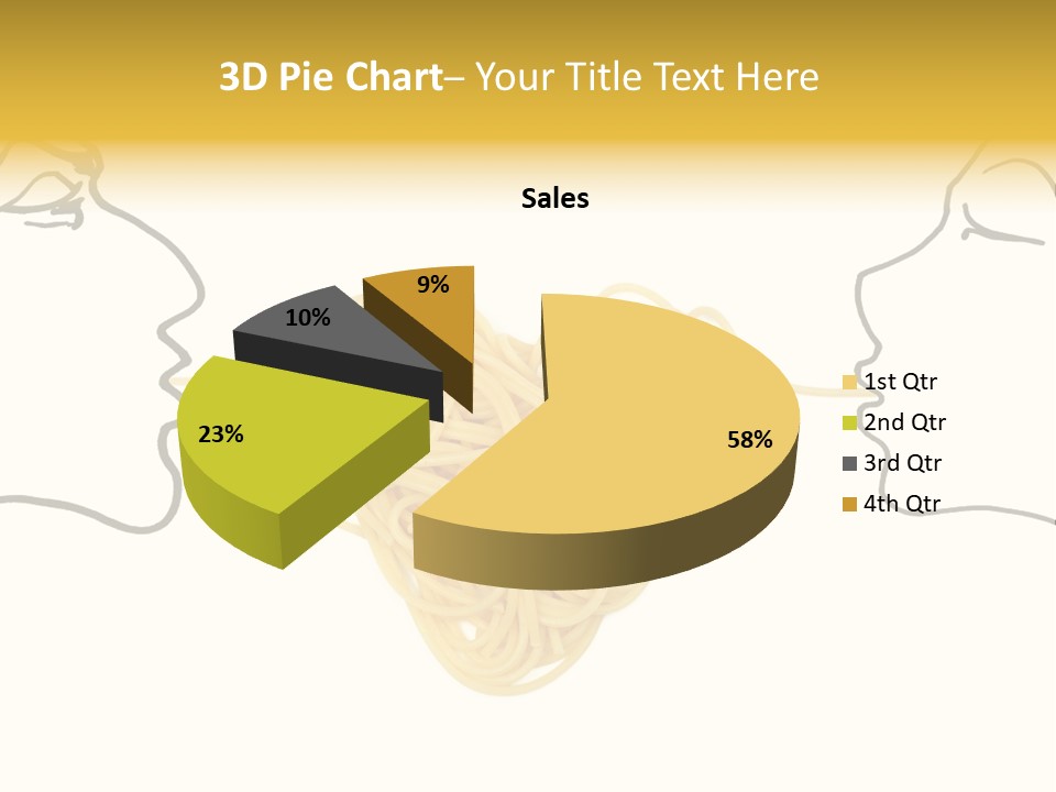 Behavior Vacations Spaghetti PowerPoint Template