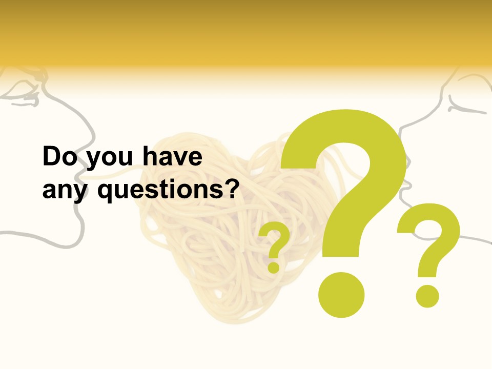 Behavior Vacations Spaghetti PowerPoint Template