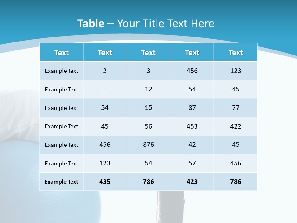 Caucasian Life Stretching PowerPoint Template
