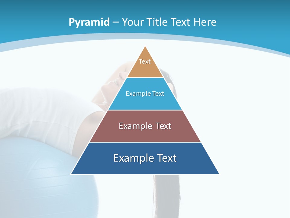 Caucasian Life Stretching PowerPoint Template