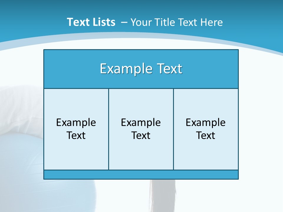 Caucasian Life Stretching PowerPoint Template