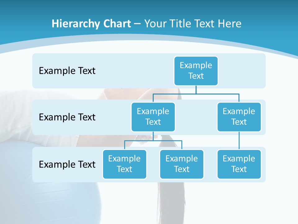 Caucasian Life Stretching PowerPoint Template