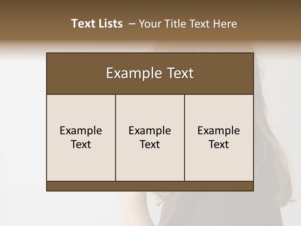 A Little Girl Holding An Apple In Her Hand PowerPoint Template