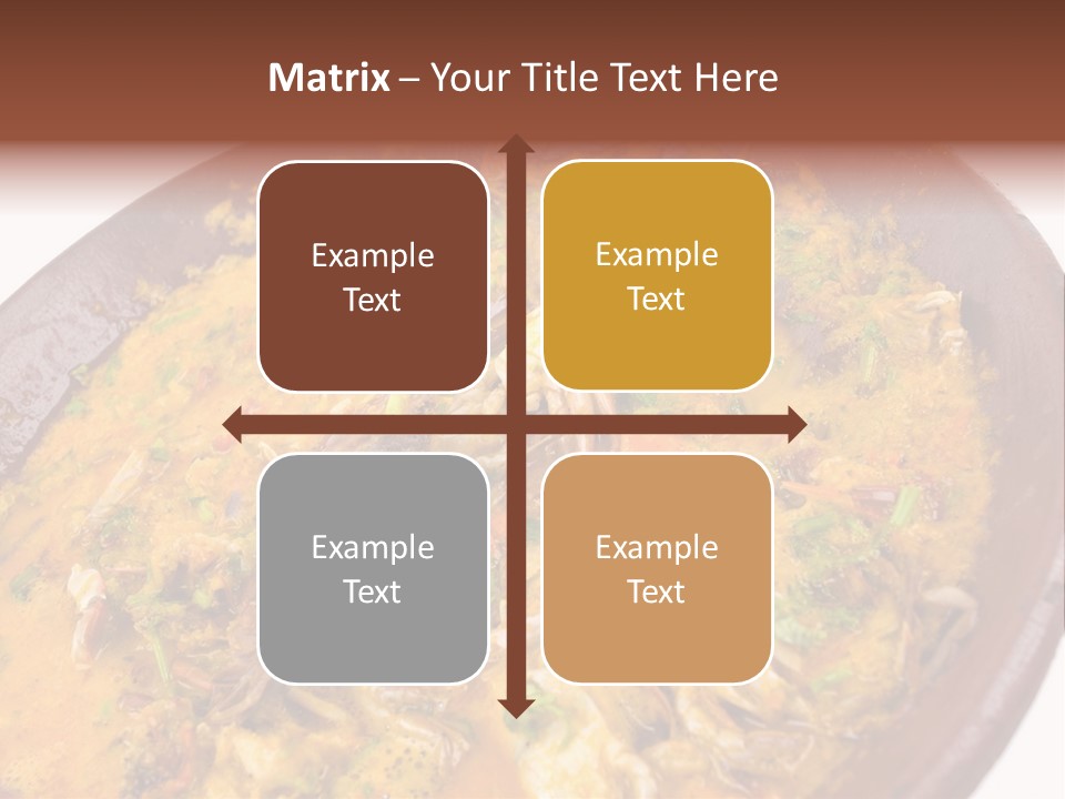 Bahia Stew Meal PowerPoint Template