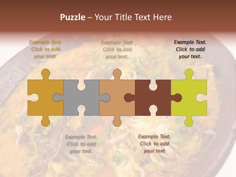 Bahia Stew Meal PowerPoint Template