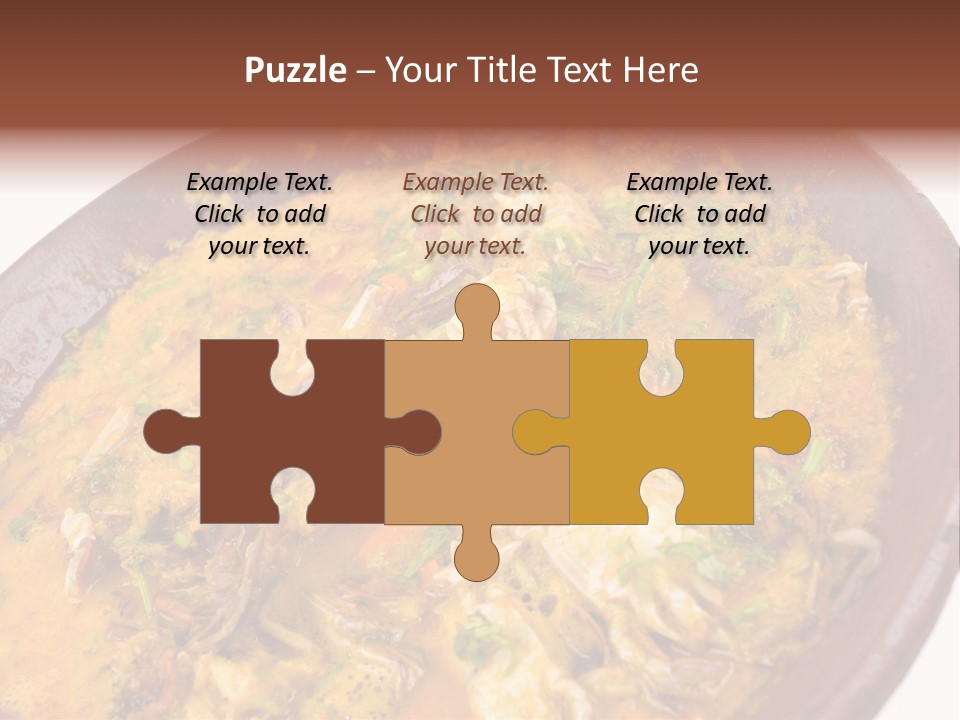 Bahia Stew Meal PowerPoint Template