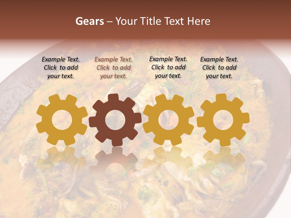 Bahia Stew Meal PowerPoint Template