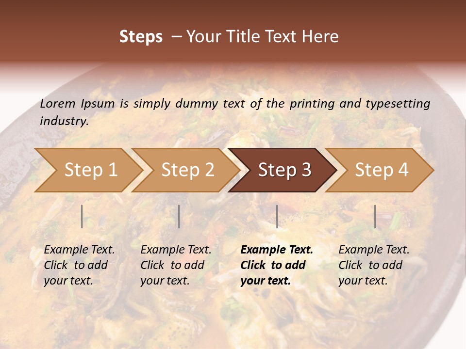Bahia Stew Meal PowerPoint Template