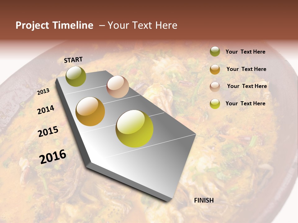Bahia Stew Meal PowerPoint Template