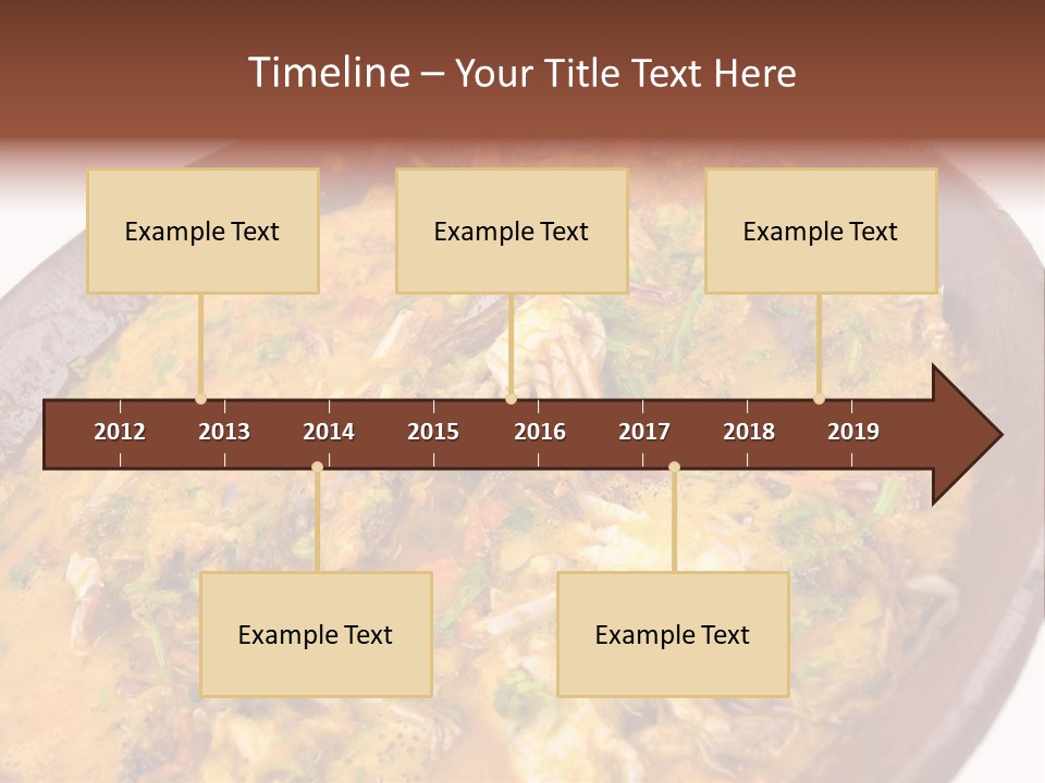 Bahia Stew Meal PowerPoint Template