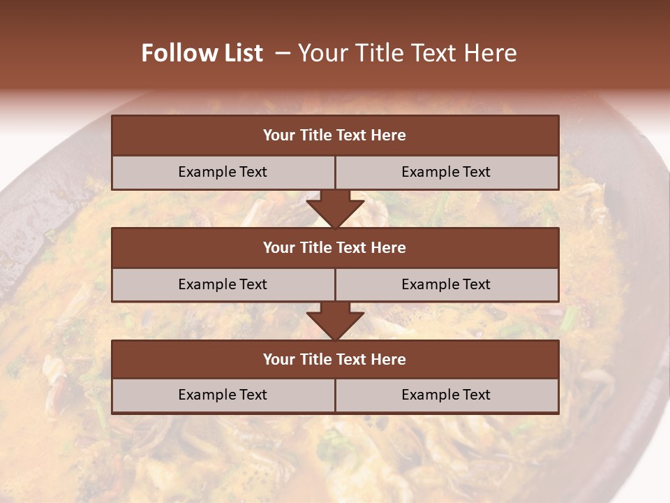 Bahia Stew Meal PowerPoint Template